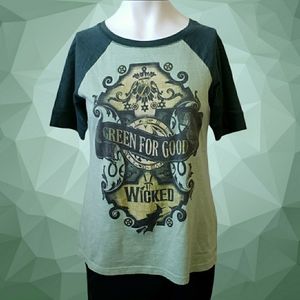 Wicked Green for Good wizard of oz tshirt size Xlarge kids